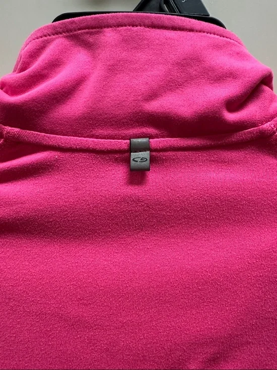 Champion Bright Pink Half-Zip Active Top medium - Picture 7 of 7